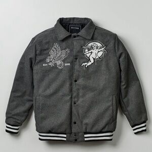 Mens Wool Varsity Jacket